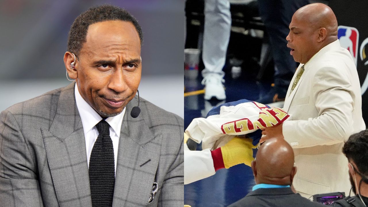 Stephen A. Smith (L) and Charles Barkley (R)