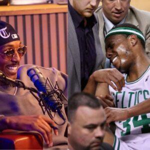 Lou Williams (L) and Paul Pierce Wheelchair incident (R)