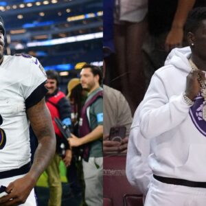 Lamar Jackson and Kodak Black