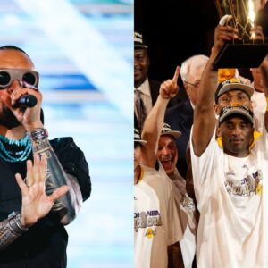 Taboo (L), Kobe Bryant (R)