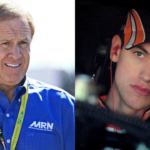 Rusty Wallace (L) and Joey Logano (R)