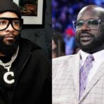 Chico Bean and Shaquille O'Neal