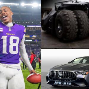 Justin Jefferson Batmobile