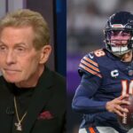 Skip Bayless and Caleb Williams