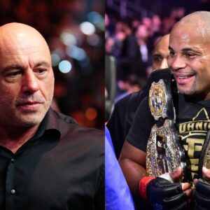 Joe Rogan (L), Daniel Cormier (R)