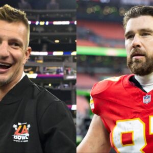 Rob Gronkowski, Kansas City Chiefs TE Travis Kelce - USA TODAY