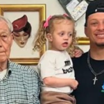 Patrick Mahomes (R) and his grandfather Randi Martin (L), IMAGE CREDITS: Randi Mahomes' Instagram