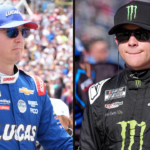 Kyle Busch (L) and Ty Gibbs (R). Image Credits: Imagn.