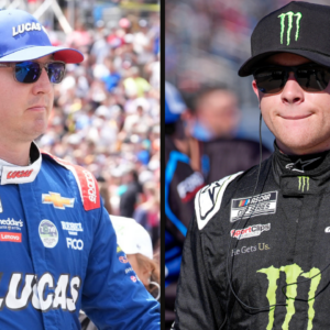 Kyle Busch (L) and Ty Gibbs (R). Image Credits: Imagn.