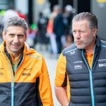 Zak Brown and Andrea Stella, McLaren F1 Team Formula 1 GP Holland Zandvoort