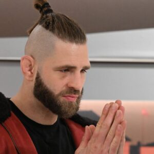 Czech MMA fighter Jiri Prochazka poses during a meeting with journalists ahead of the BJP team s scheduled departure for UFC 300 in Las Vegas, USA, on March 28, 2024, in Brno, Czech Republic. (CTKxPhoto VaclavxSalek) CTKPhotoP2024032803515 PUBLICATIONxNOTxINxCZExSVK CTKPhotoP2024032803515