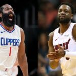 James Harden and Dwyane Wade