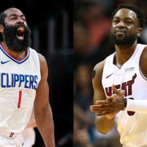 James Harden and Dwyane Wade