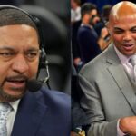 Mark Jackson (L) and Charles Barkley (R)