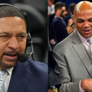 Mark Jackson (L) and Charles Barkley (R)