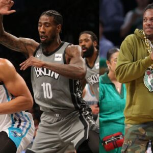 Iman Shumpert (L) and Paul Pierce (R)