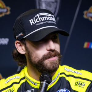 NASCAR Cup Series driver Ryan Blaney during Championship 4 Media Day at Phoenix Raceway.