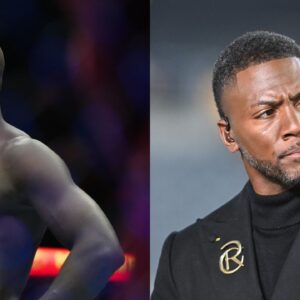 Themba Gorimbp and Ryan Clark