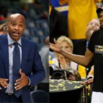 Vince Carter (L) and Kevin Durant (R)