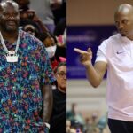 Shaquille O'Neal (L) and Penny Hardaway (R)