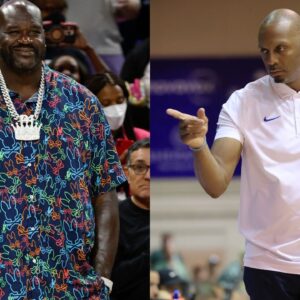 Shaquille O'Neal (L) and Penny Hardaway (R)