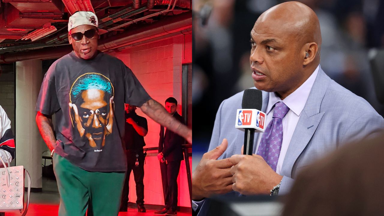 Dennis Rodman and Charles Barkley