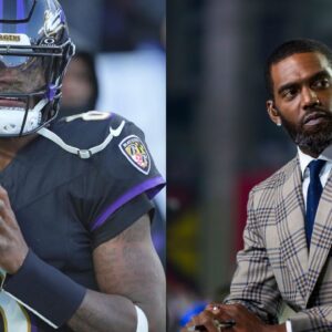 Lamar Jackson and Randy Moss