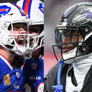 Josh Allen and Lamar Jackson