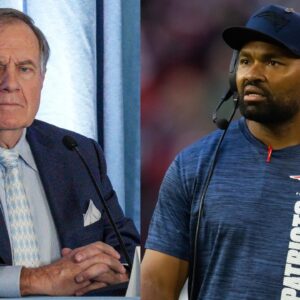Bill Belichick and Jerod Mayo