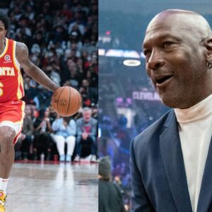 Lou Williams (L), Michael Jordan (R)