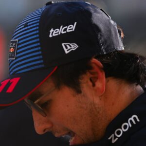 December 8, 2024, Mezzolombardo, Mezzolombardo, United Arab Emirates: Mexican driver Sergio Perez ( Oracle Red Bull Racing) is seen on the Grid before the National Anthem during the FIA Formula 1 Abu Dhabi Grand Prix at Yas Marina Circuit in Abu Dhabi, United Arab Emirates
