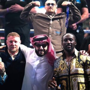 Turki Alalshikh (3rd from Left)