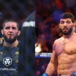 Islam Makhachev (L), Arman Tsarukyan (R)