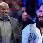 Daniel Cormier (L), Jorge Masvidal (R)