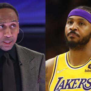 Stephen A. Smith and Carmelo Anthony