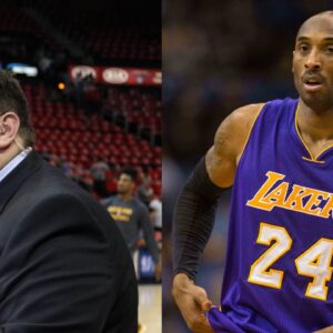 Brian Windhorst (L), Kobe Bryant (R)