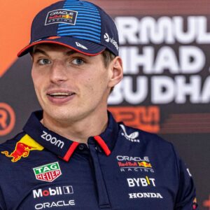 Max Verstappen of the Netherlands and Oracle Red Bull Racing attends the Drivers press conference, PK, Pressekonferenz during previews ahead of the F1 Grand Prix of Abu Dhabi