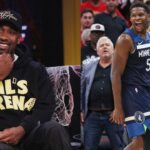 Gilbert Arenas (L) and Anthony Edwards (R)