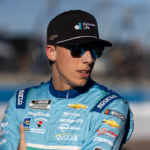 NASCAR Cup Series driver Carson Hocevar (77) during qualifying for the Championship race at Phoenix Raceway.