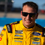 Nov 9, 2024; Avondale, Arizona, USA; NASCAR Cup Series driver Michael McDowell (34) during qualifying for the Championship race at Phoenix Raceway. Mandatory Credit: Mark J. Rebilas-Imagn Images
