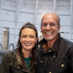 Former NASCAR driver Kyle Petty with wife Morgan Petty