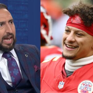 Nick Wright and Patrick Mahomes