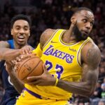 Jeff Teague and LeBron James