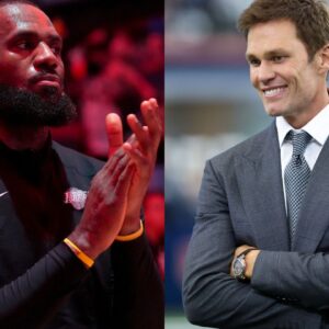 Lebron JAmes and Tom bRady