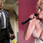 Charles Barkley (L) and Madonna (R)
