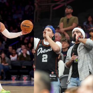 Jalen Brunson (L) and NBA Fans (Used for Representation only)