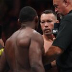 December 15, 2024, Tampa, Florida, Tampa, Florida, United States: TAMPA, FL -DECEMBER 15:Colby Covington and Joaquin Buckley meet in the octagon for a 5-round welterweight bout during UFC Fight Night - Covington vs Buckley at Amalie Arena on December 15, 2024 in Tampa, Florida ( PxImages) Tampa, Florida United States - ZUMAp175 20241215_zsa_p175_073 Copyright: xJordanxHeraldx