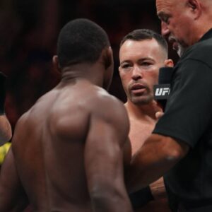 December 15, 2024, Tampa, Florida, Tampa, Florida, United States: TAMPA, FL -DECEMBER 15:Colby Covington and Joaquin Buckley meet in the octagon for a 5-round welterweight bout during UFC Fight Night - Covington vs Buckley at Amalie Arena on December 15, 2024 in Tampa, Florida ( PxImages) Tampa, Florida United States - ZUMAp175 20241215_zsa_p175_073 Copyright: xJordanxHeraldx