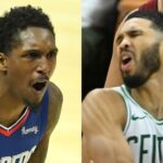 Lou Williams and Jayson Tatum