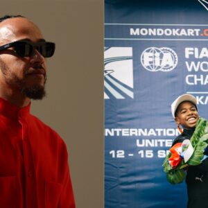 “One Day You Can Take Me Out”: Lewis Hamilton After a Hot Lap With Karting Champ Kenzo Craigie